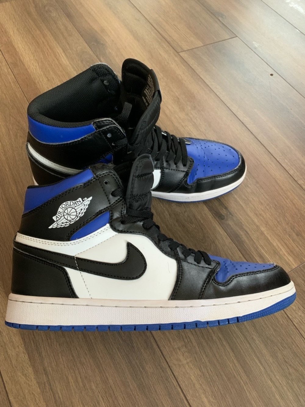 Nike Air Jordan 1 Retro High OG ‘Royal Toe’ Men’s size 11 sneakers - Picture 5 of 13